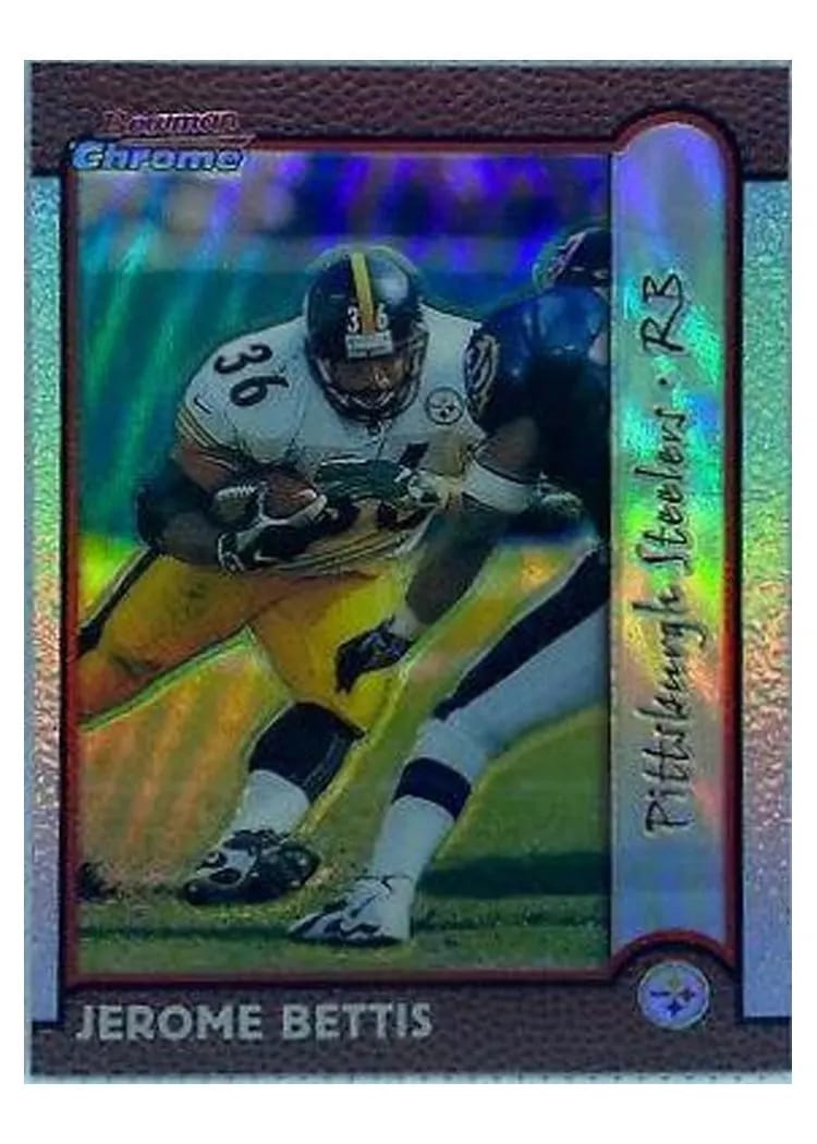 1999 Bowman Chrome Jerome Bettis #110 card