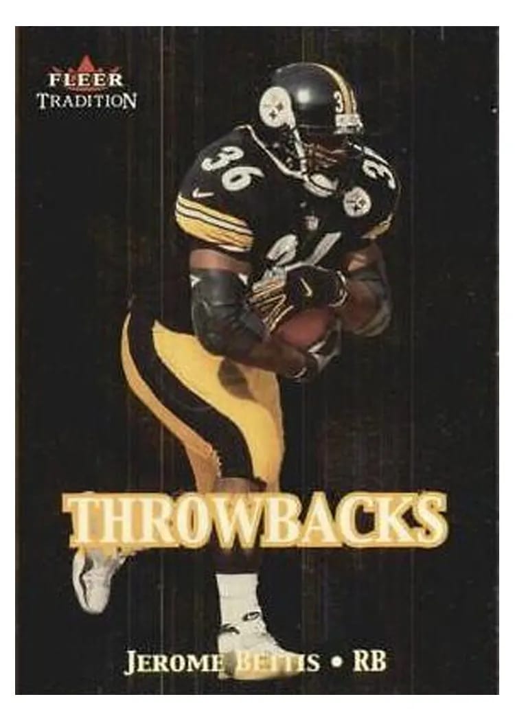 Jerome Bettis, 2000 Fleer Throwbacks