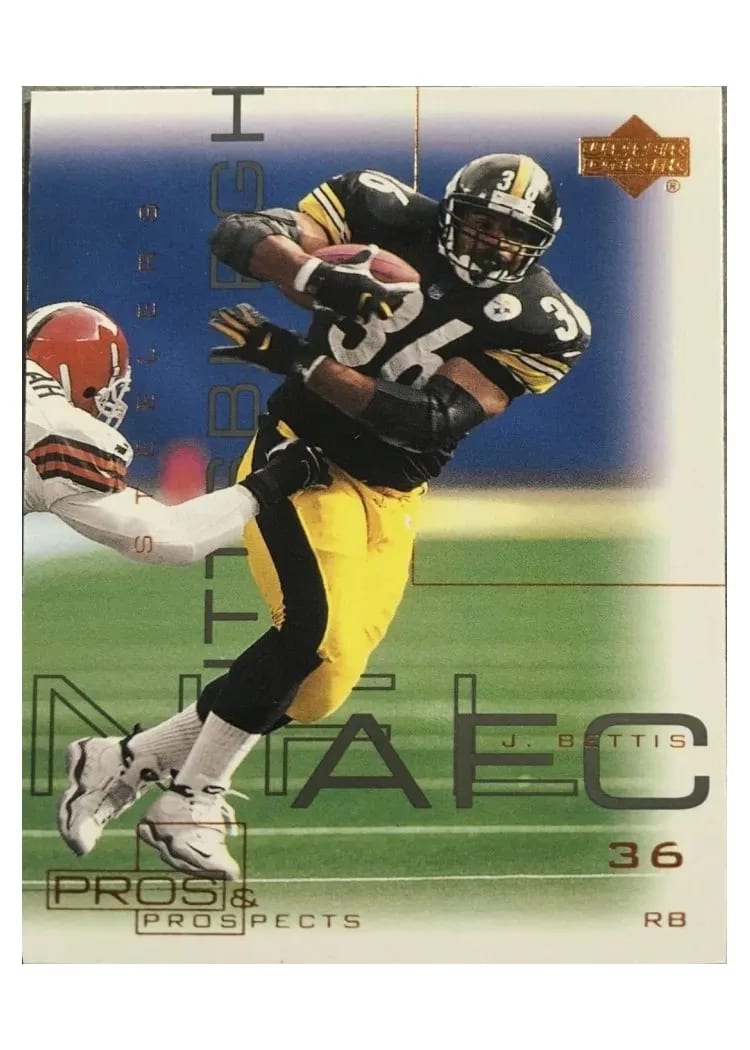 2000 Upper Deck Pros & Prospects Jerome Bettis #64 card
