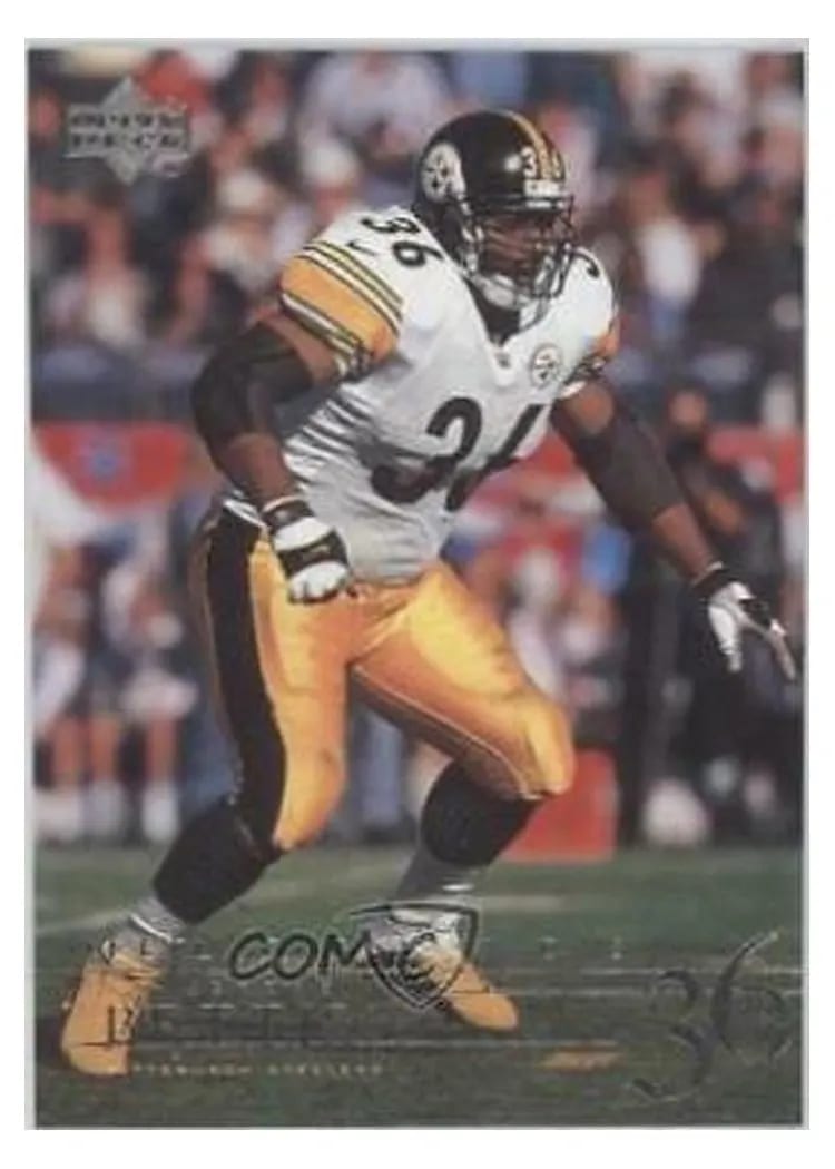 2001 Upper Deck Legends Jerome Bettis #68 card