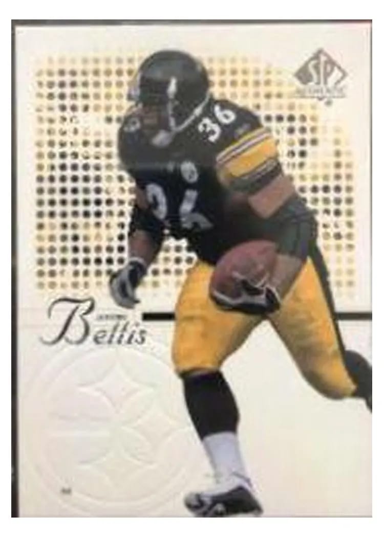 2002 SP Authentic Jerome Bettis #8 card