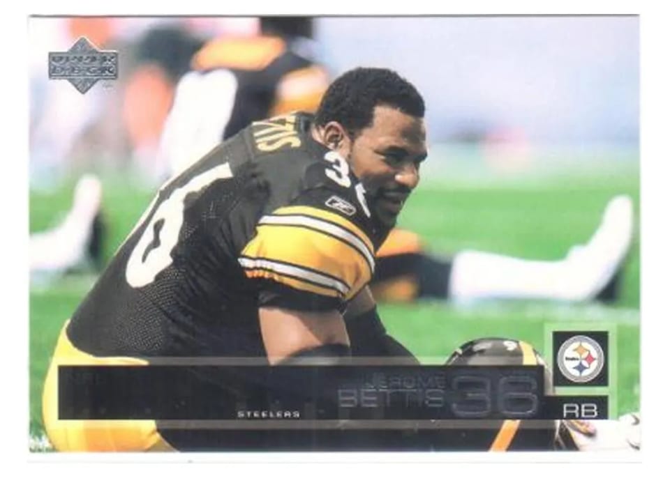 2002 Upper Deck Jerome Bettis #133 card
