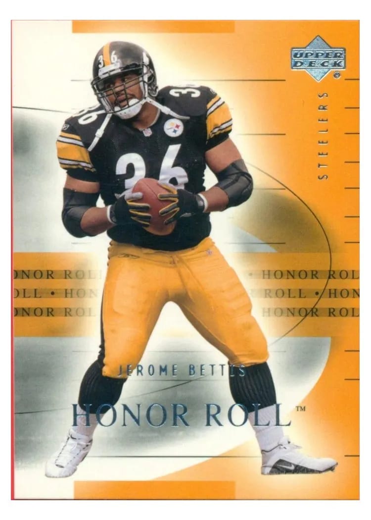 2002 Upper Deck Honor Roll Jerome Bettis #45 card