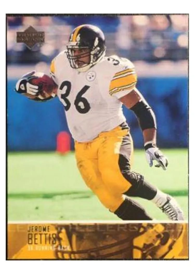 2003 Upper Deck Jerome Bettis #33 card