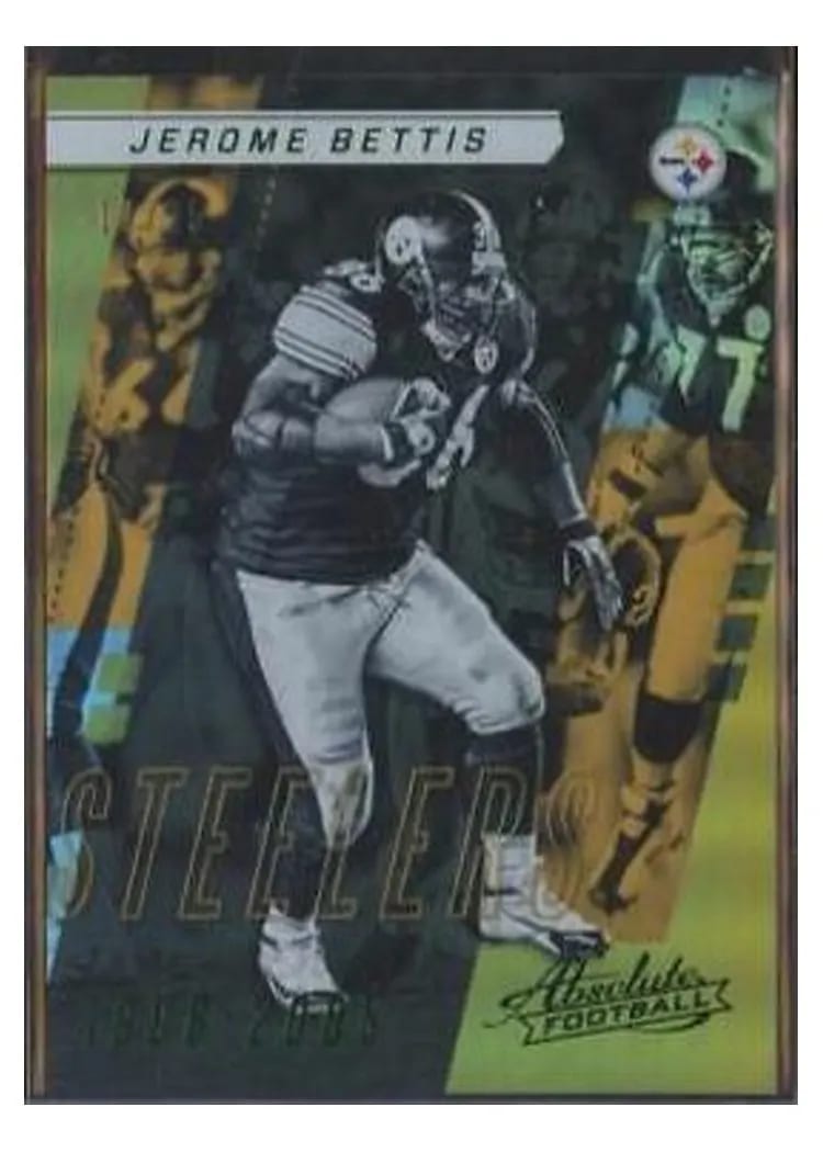 2017 Panini Absolute Jerome Bettis Spectrum Green #123 card