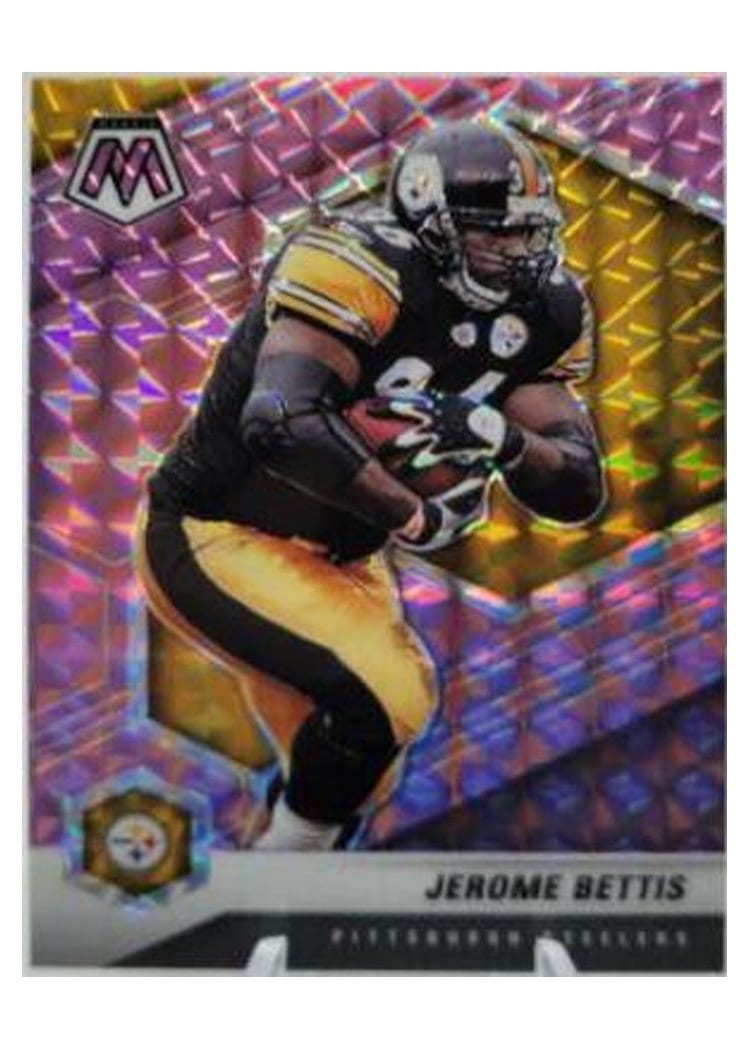 2021 Panini Mosaic Base Set Jerome Bettis Purple Mosaic #168 card