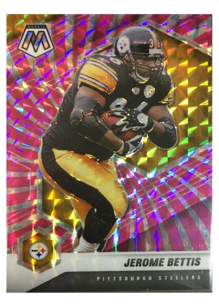 2021 Panini Mosaic Base Set Jerome Bettis #168 card