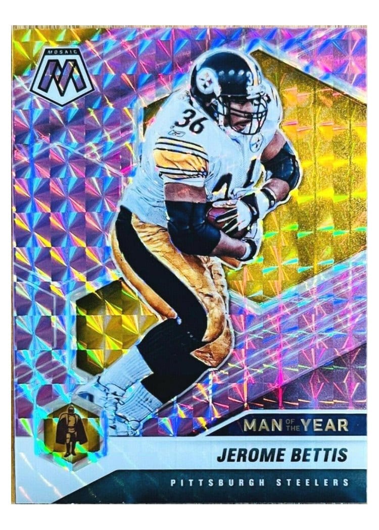 2021 Panini Mosaic Base Set Jerome Bettis #262 card
