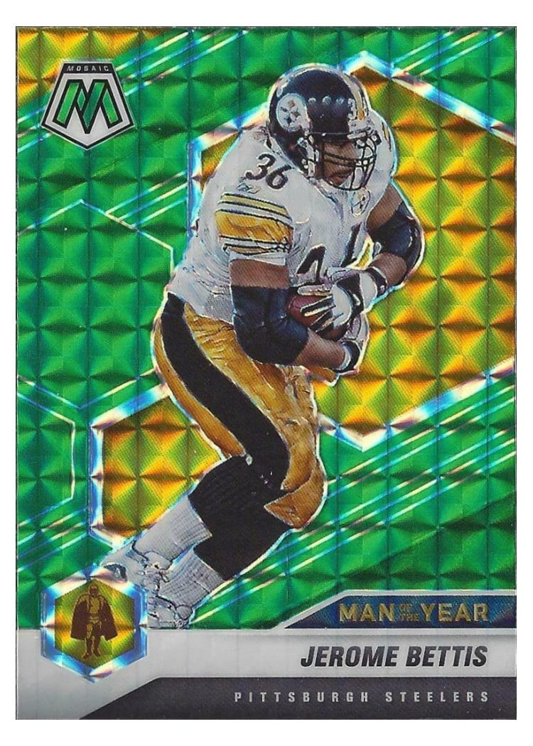 2021 Panini Mosaic Base Set Jerome Bettis #262 card