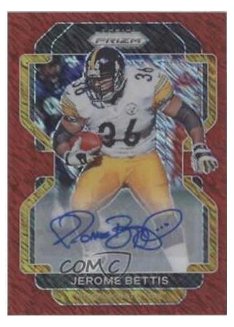 2021 Panini Prizm Base Set Jerome Bettis #258 card