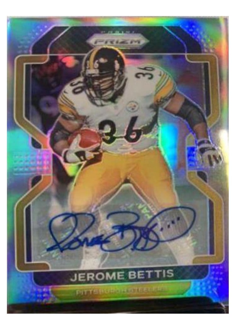 2021 Panini Prizm Base Set Jerome Bettis #258 card
