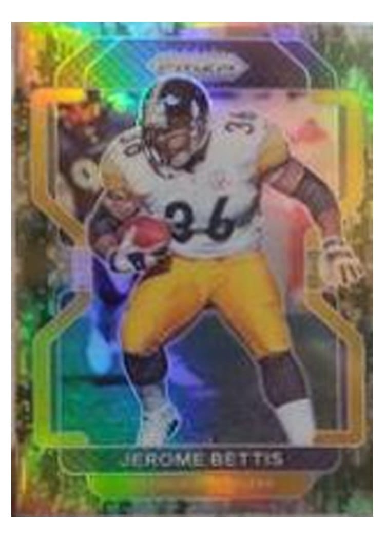 2021 Panini Prizm Base Set Jerome Bettis #258 card