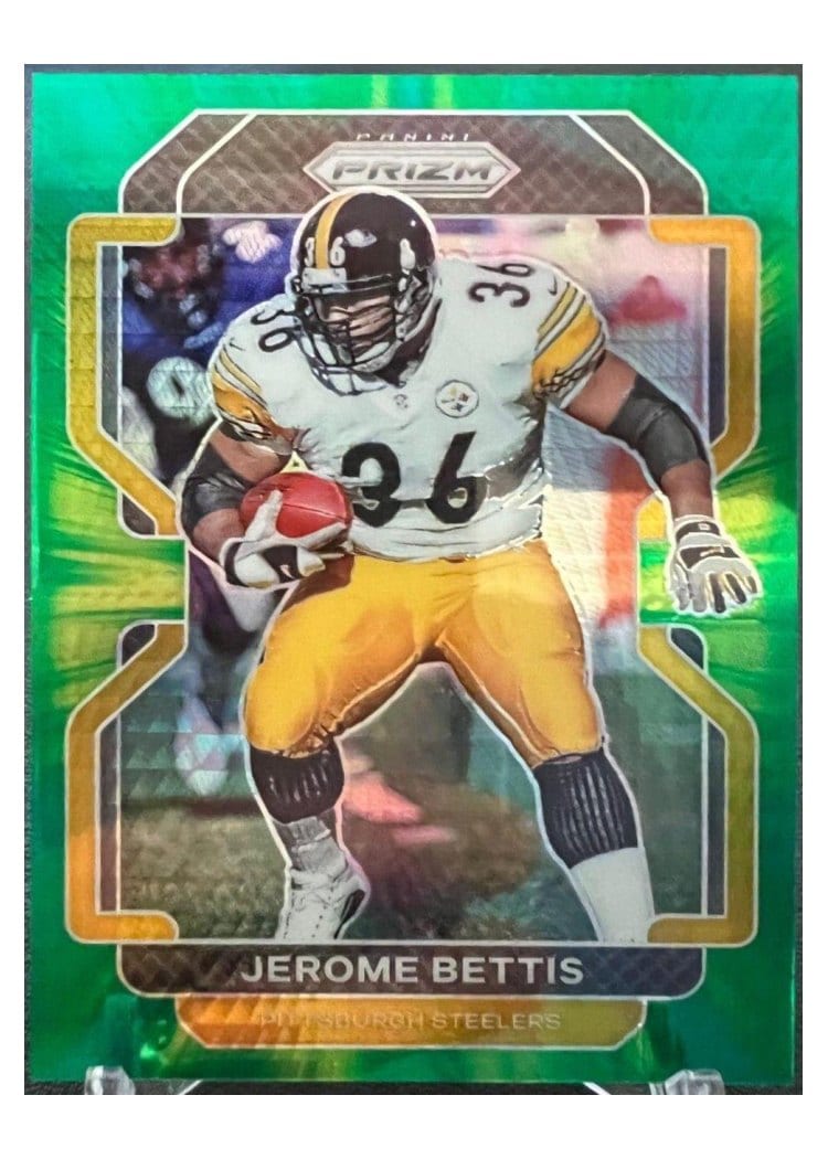 2021 Panini Prizm Base Set Jerome Bettis #258 card