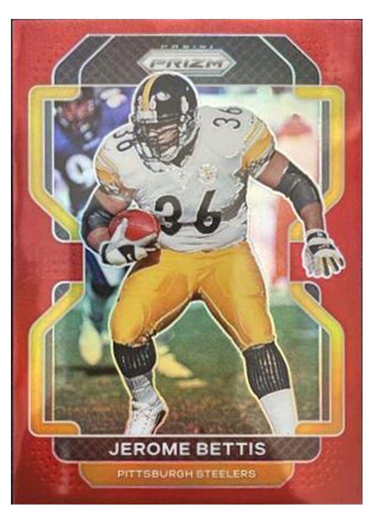 2021 Panini Prizm Base Set Jerome Bettis #258 card