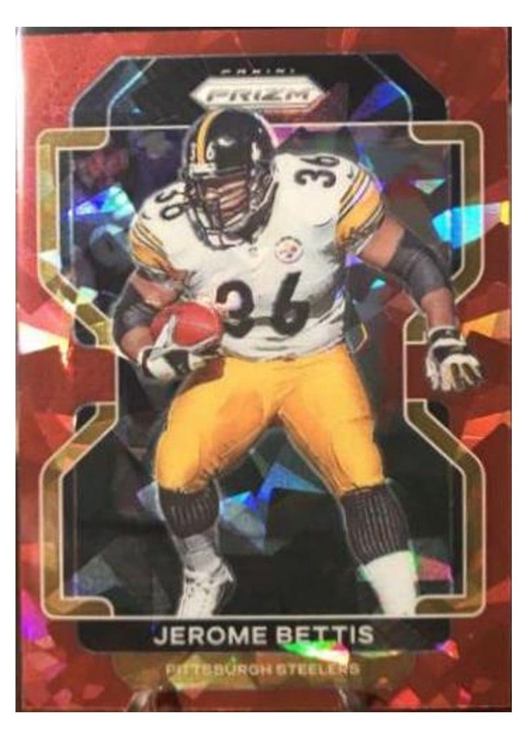 2021 Panini Prizm Base Set Jerome Bettis #258 card