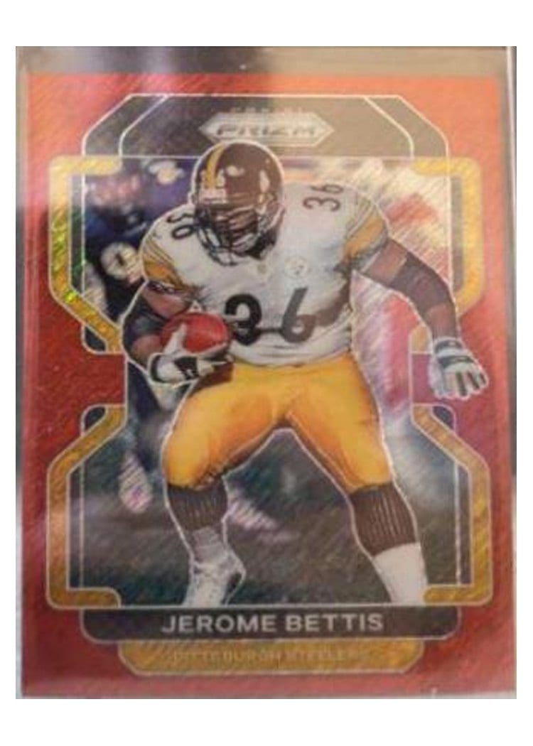 2021 Panini Prizm Base Set Jerome Bettis #258 card