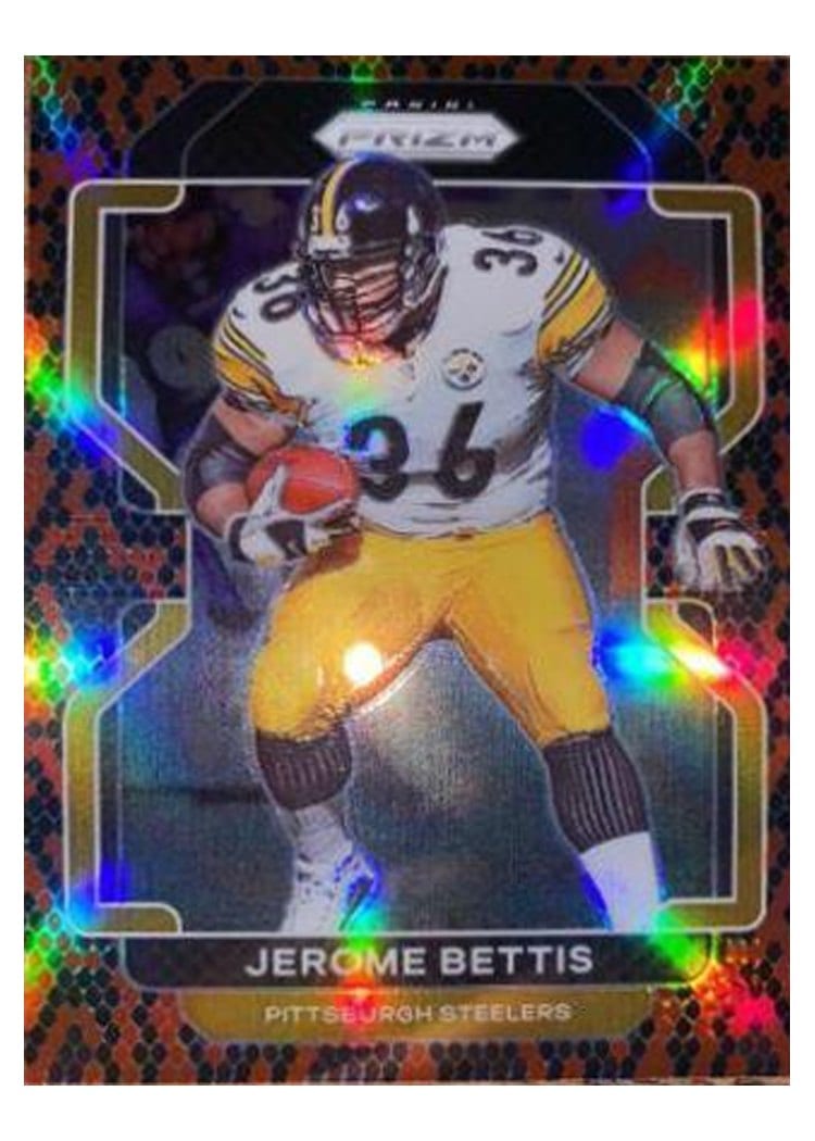 2021 Panini Prizm Base Set Jerome Bettis #258 card