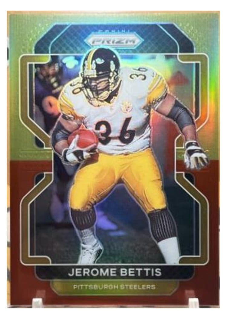 2021 Panini Prizm Base Set Jerome Bettis #258 card