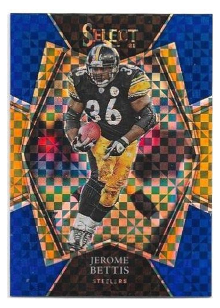 2021 Panini Select Base Set Jerome Bettis Blue #137 card