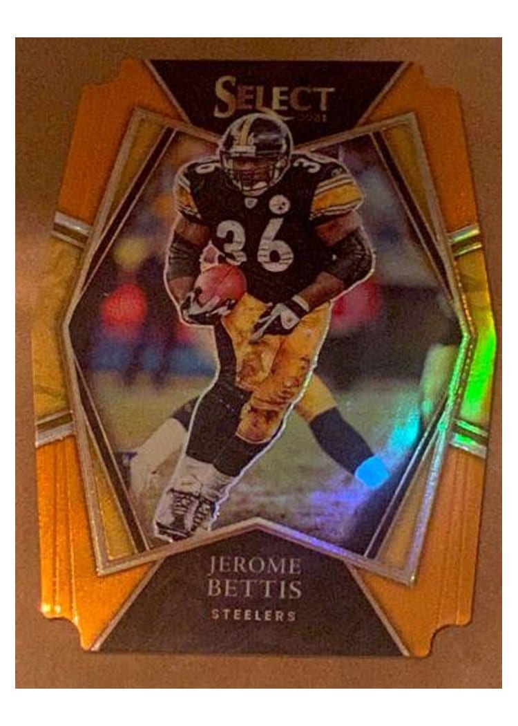 2021 Panini Select Base Set Jerome Bettis #137 card