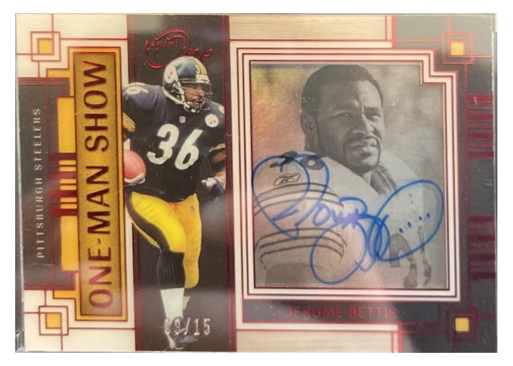 2023 Panini One One Man Show Jerome Bettis #178 card