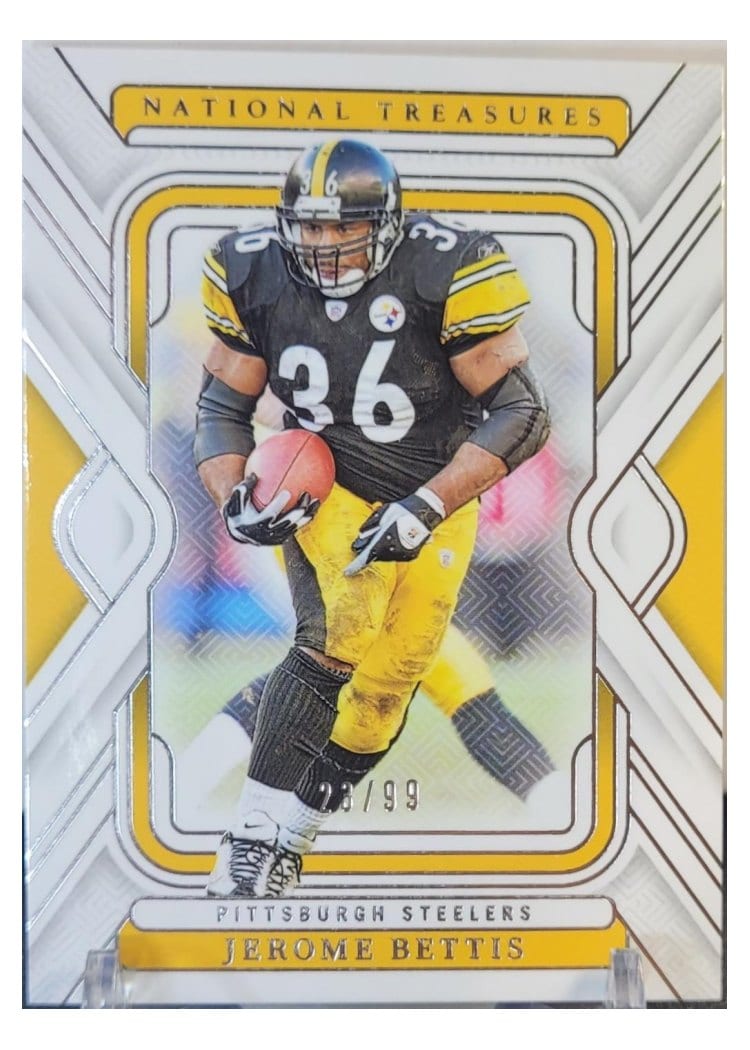 2024 Panini National Treasures Base Set Jerome Bettis #84 card