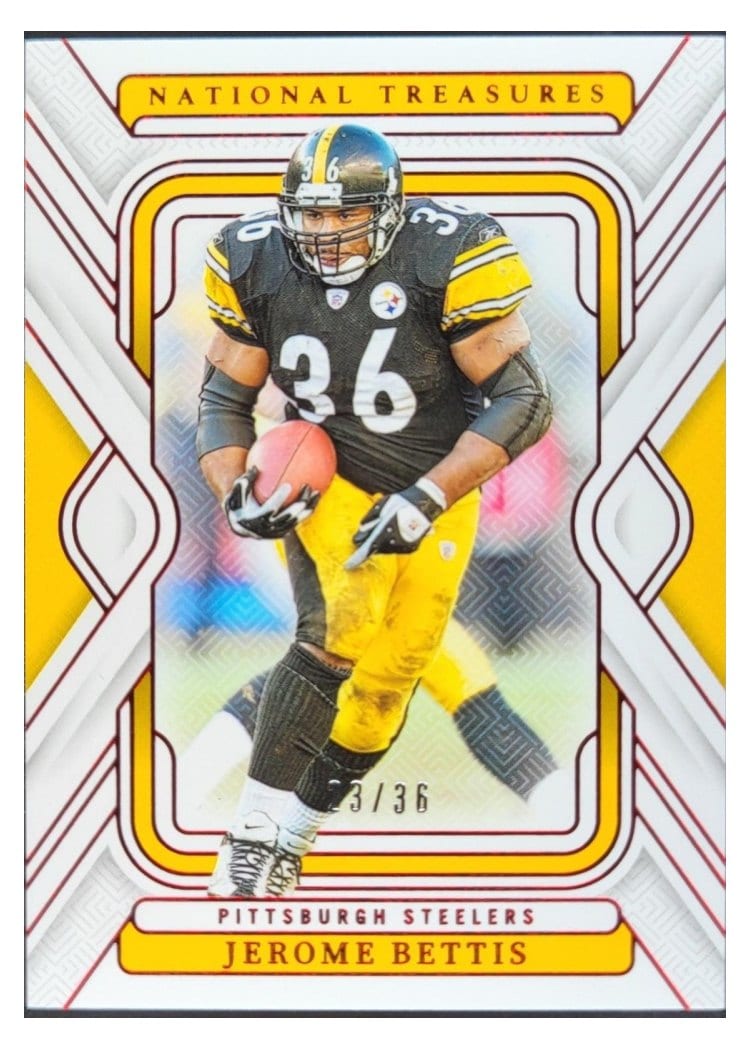 2024 Panini National Treasures Base Set Jerome Bettis #84 card