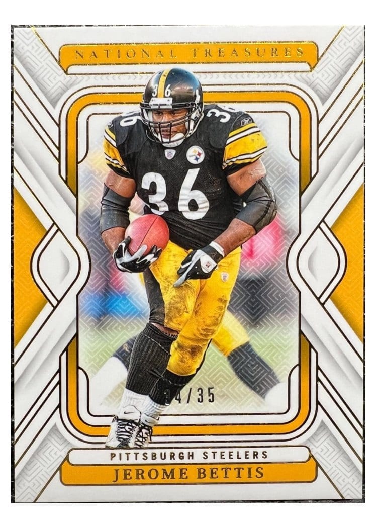 2024 Panini National Treasures Base Set Jerome Bettis #84 card
