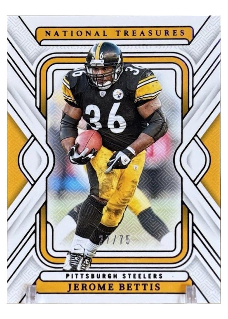 2024 Panini National Treasures Base Set Jerome Bettis #84 card