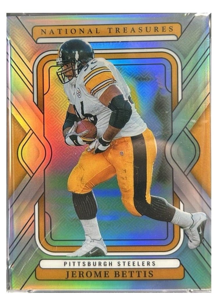 2024 Panini National Treasures Base Set Jerome Bettis #84 card