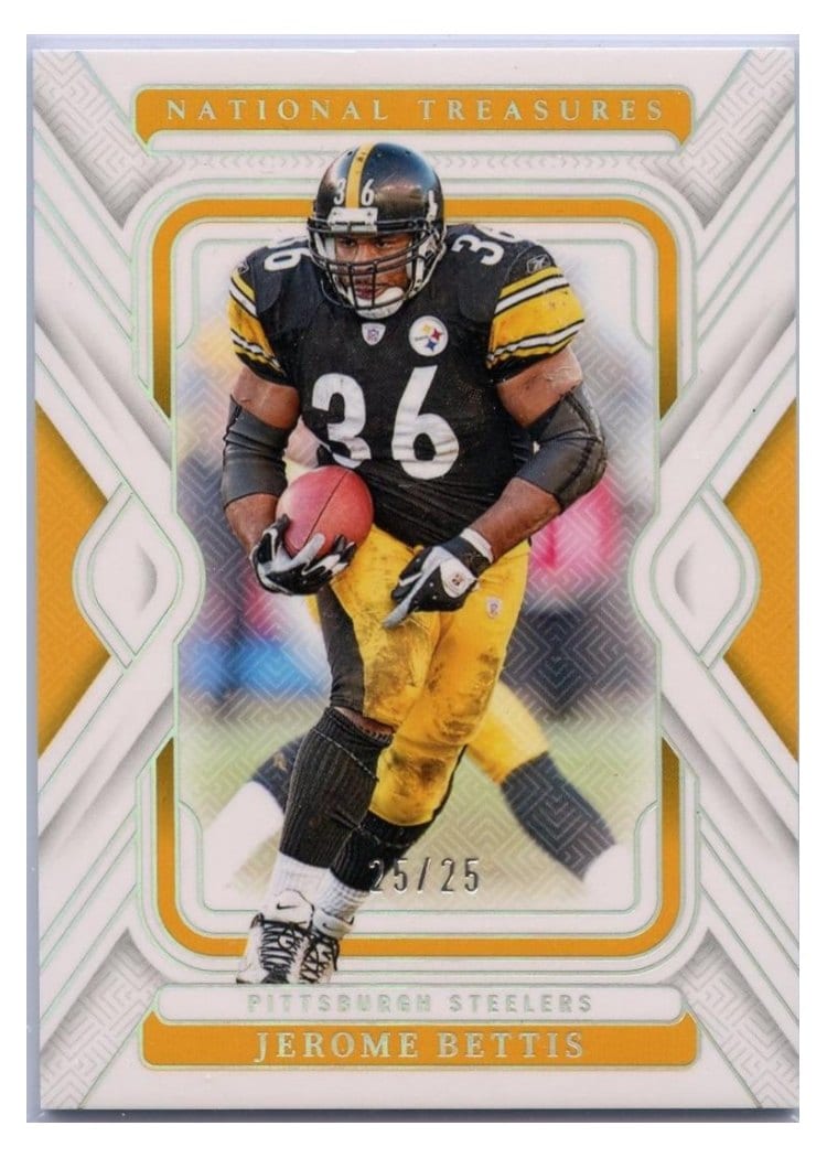 2024 Panini National Treasures Base Set Jerome Bettis #84 card