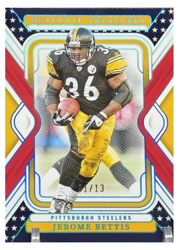 2024 Panini National Treasures Base Set Jerome Bettis #84 card