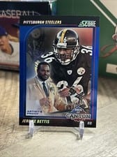 2024 Score Men of Canton Jerome Bettis #7 card