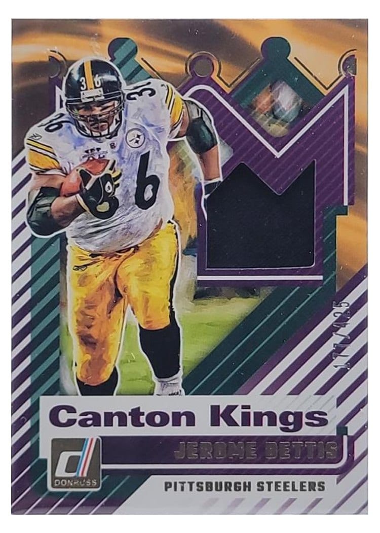 2025 Donruss Canton Kings Jerome Bettis #CK-JBS card