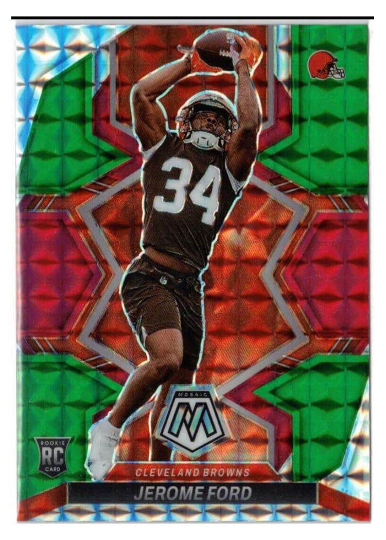 2022 Panini Mosaic Base Set Jerome Ford #353 card