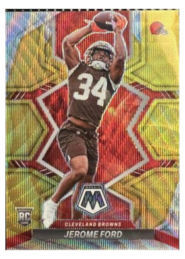 2022 Panini Mosaic Base Set Jerome Ford #353 card