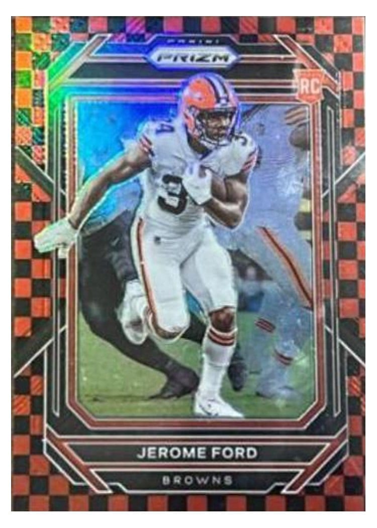 2022 Panini Prizm Base Set Jerome Ford #346 card