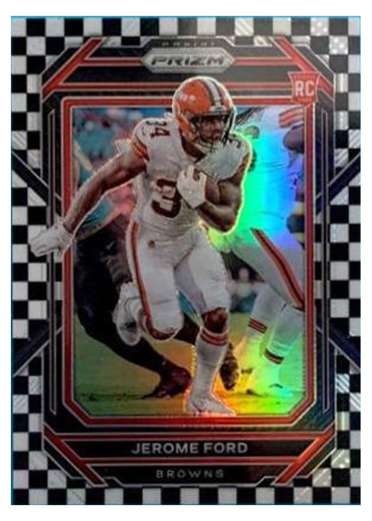 2022 Panini Prizm Base Set Jerome Ford #346 card