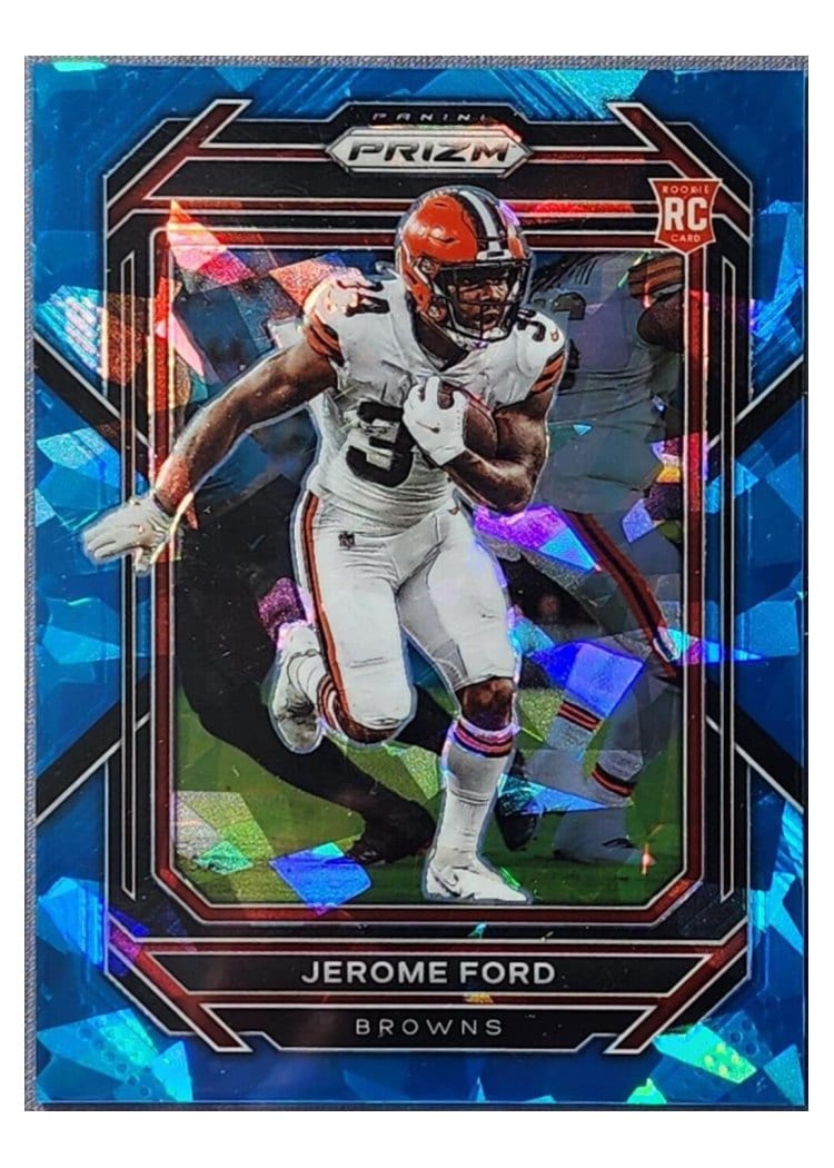 2022 Panini Prizm Base Set Jerome Ford #346 card