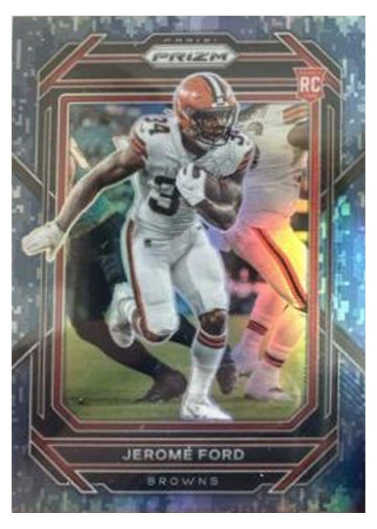 2022 Panini Prizm Base Set Jerome Ford #346 card
