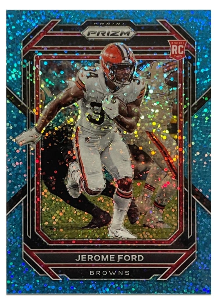 2022 Panini Prizm Base Set Jerome Ford #346 card