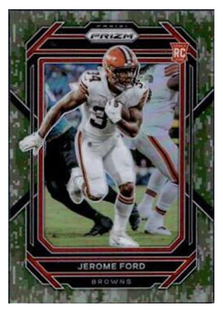 2022 Panini Prizm Base Set Jerome Ford #346 card