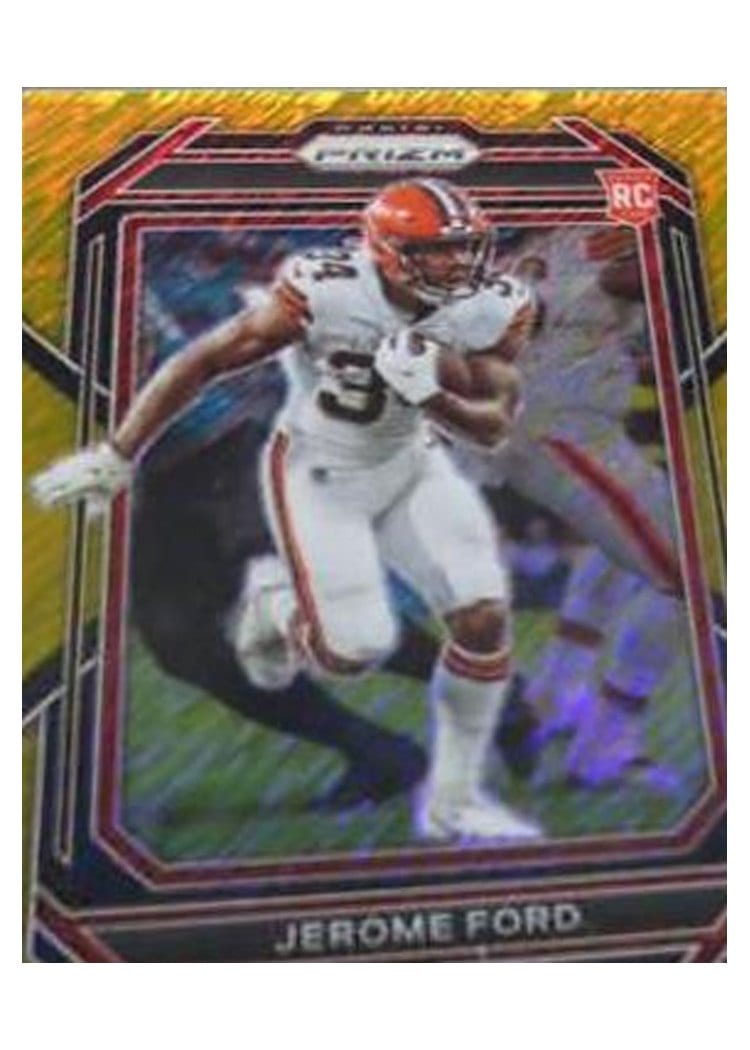 2022 Panini Prizm Base Set Jerome Ford #346 card