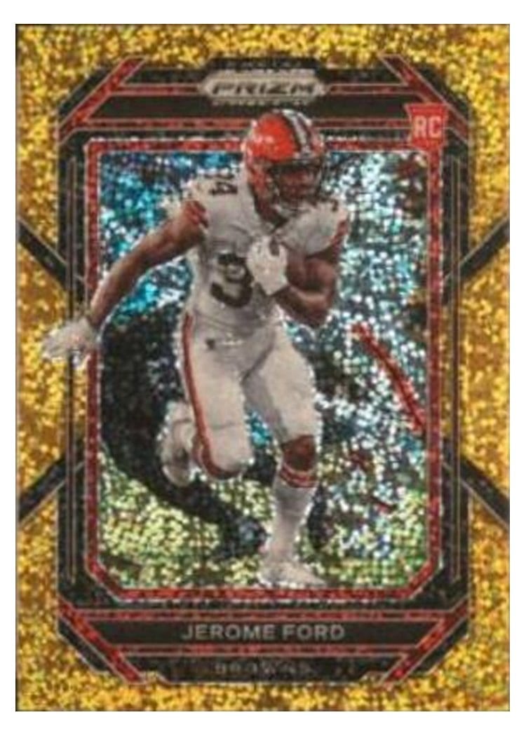 2022 Panini Prizm Base Set Jerome Ford #346 card