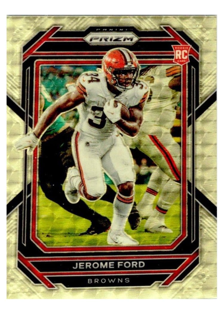 2022 Panini Prizm Base Set Jerome Ford #346 card