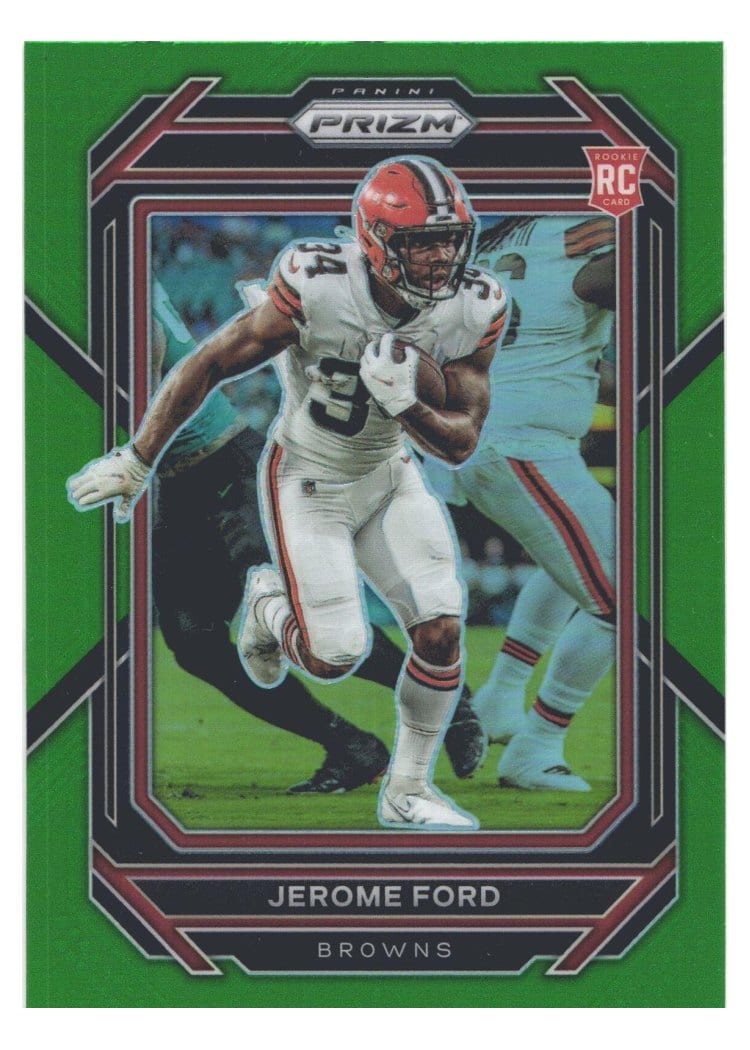 2022 Panini Prizm Base Set Jerome Ford #346 card