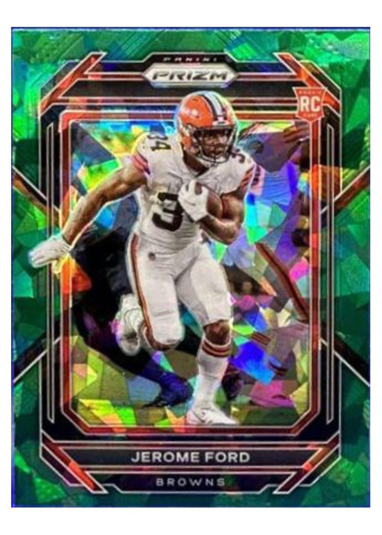 2022 Panini Prizm Base Set Jerome Ford #346 card