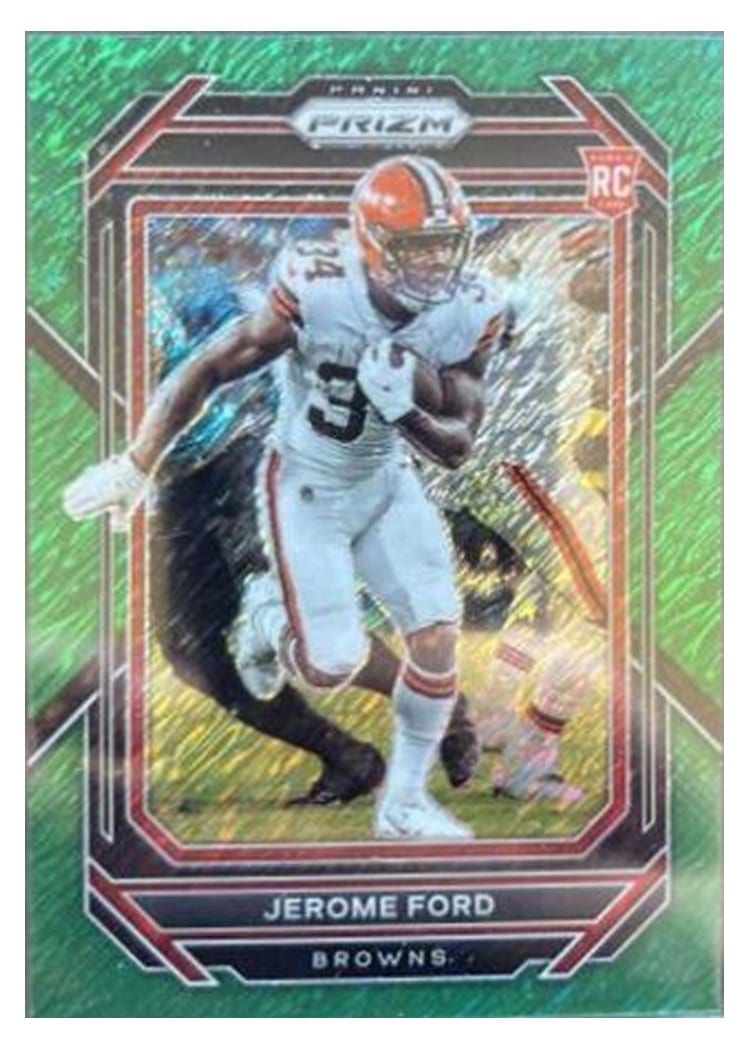 2022 Panini Prizm Base Set Jerome Ford #346 card