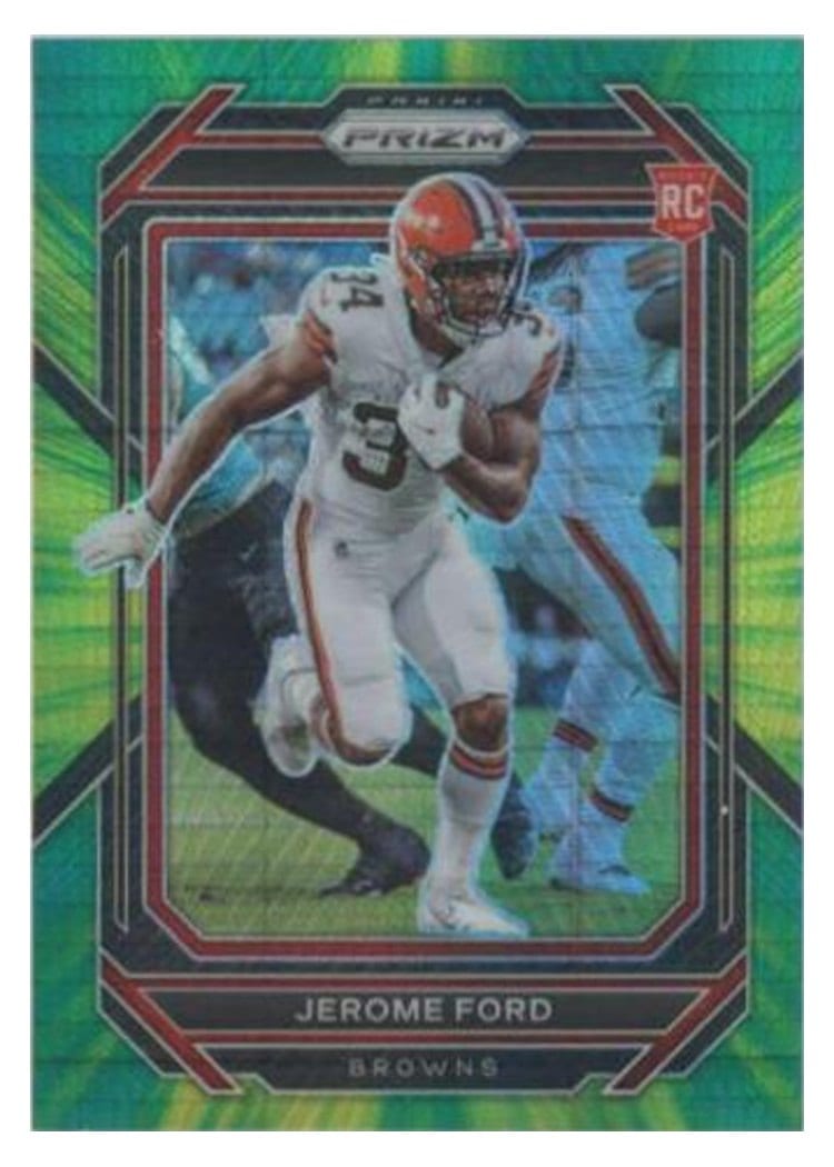2022 Panini Prizm Base Set Jerome Ford #346 card
