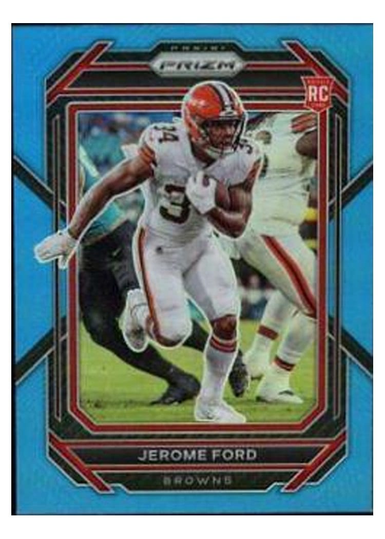 2022 Panini Prizm Base Set Jerome Ford Light Blue #346 card